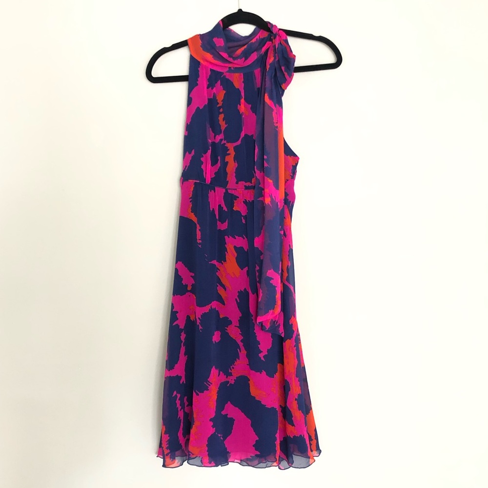 Diane Von Furstenberg Vibrant Mini Dress